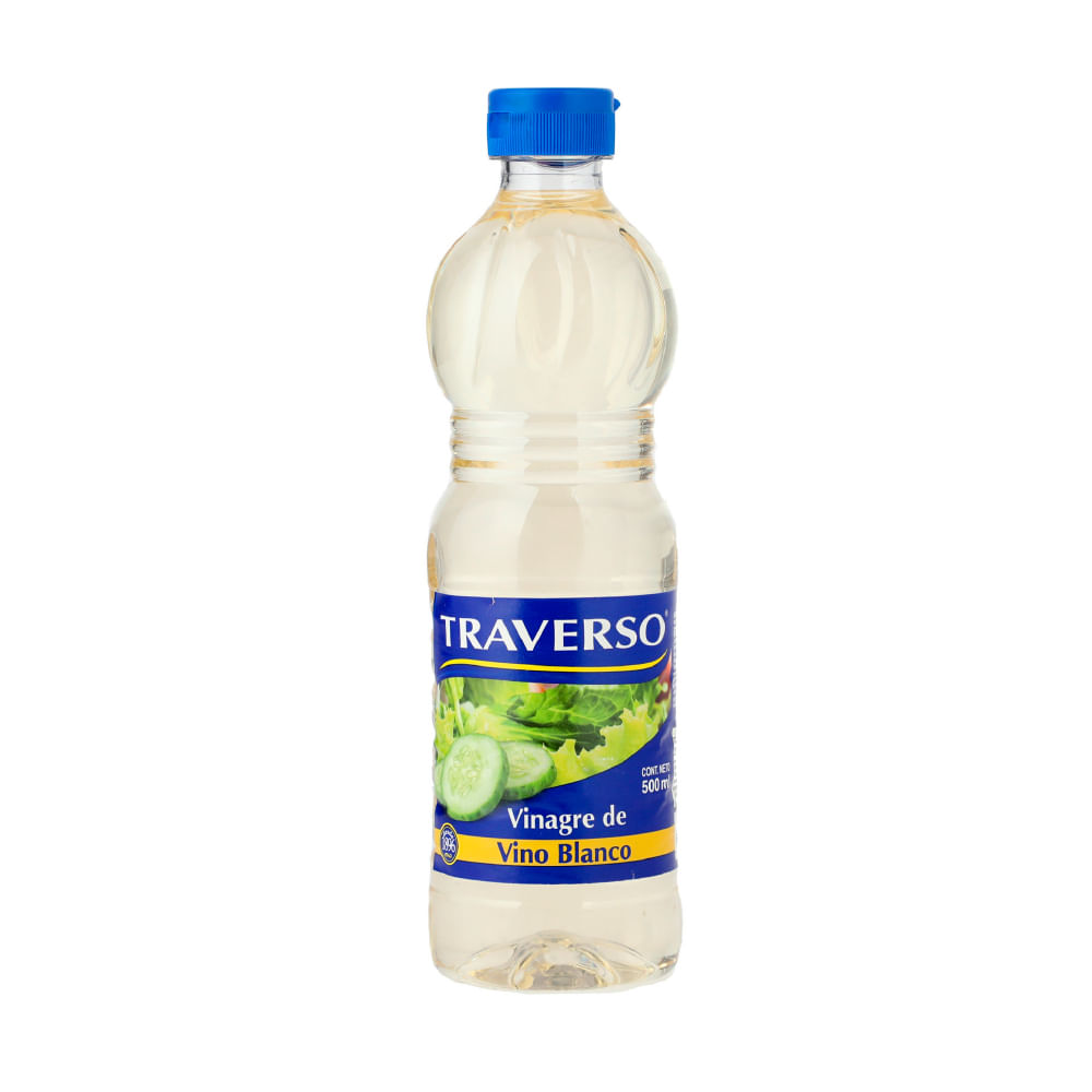 Vinagre de Vino Blanco Traverso 500 ML