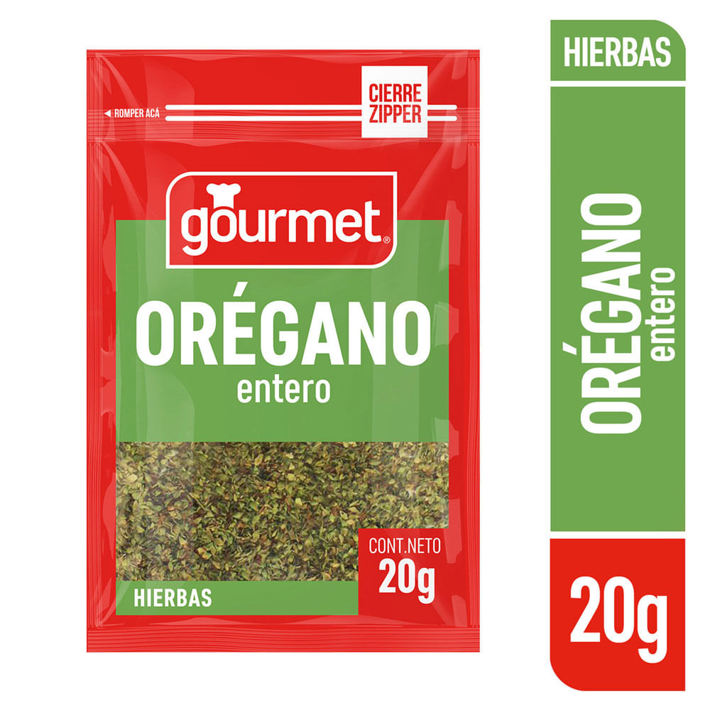 Oregano Entero Gourmet 20 G