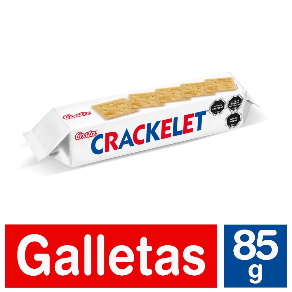 Galleta Crackelet Clasica Costa 85 G