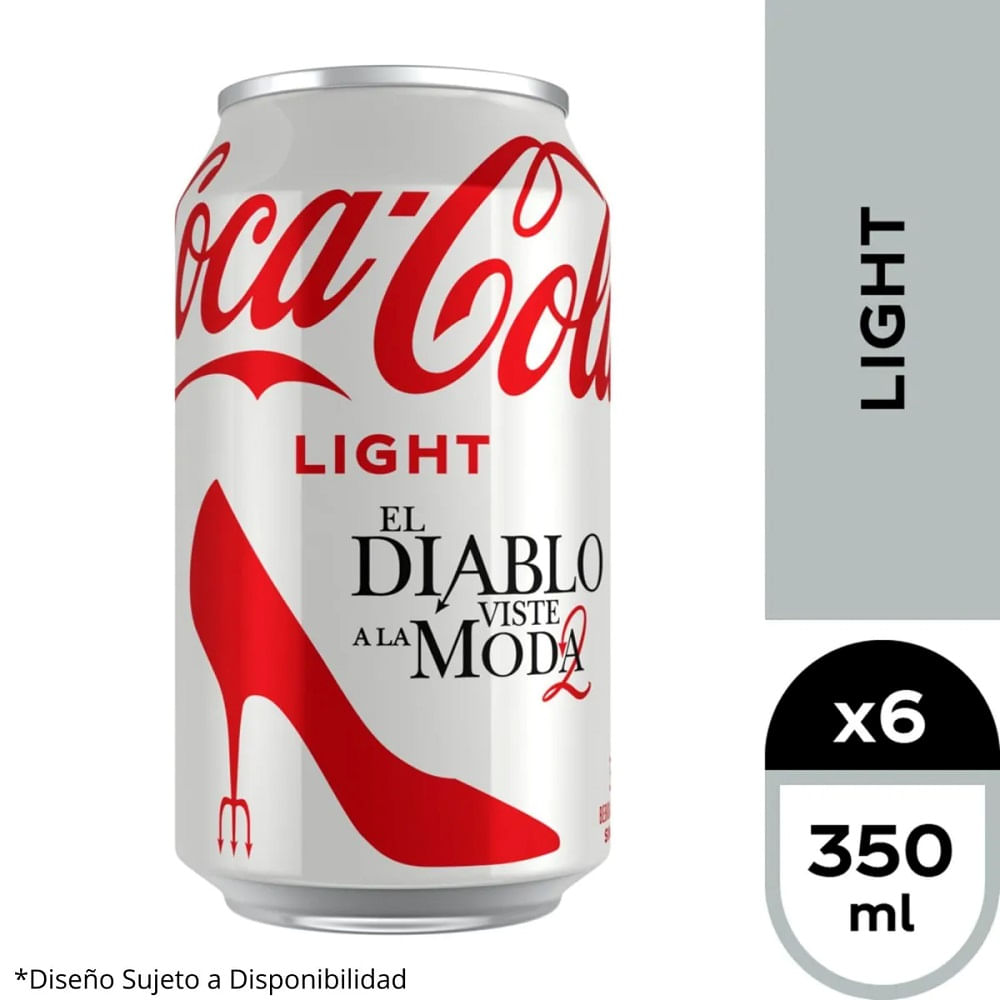 Coca Cola Light Lata 350 ML