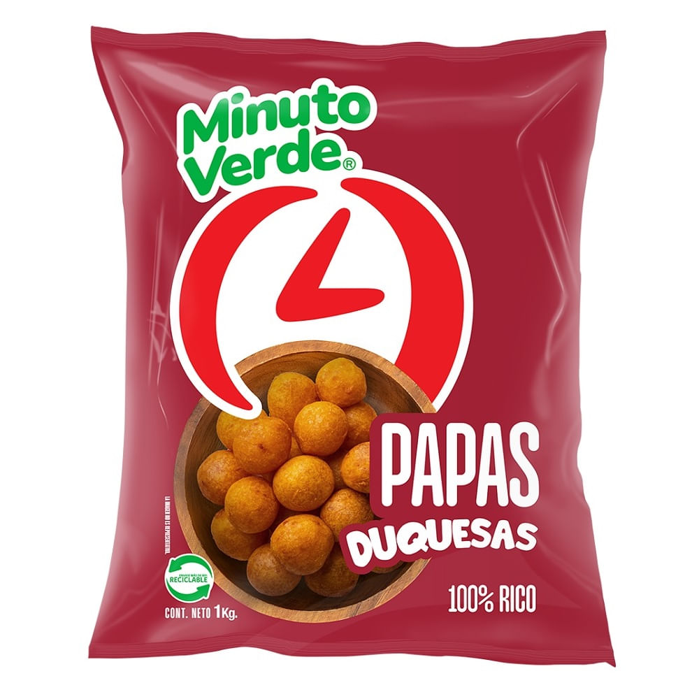 Papa Duquesa Minuto Verde 1 Kg