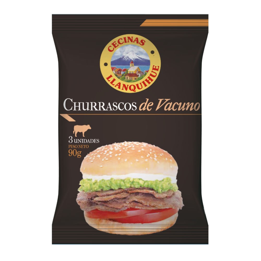Churrasco Vacuno Llanquihue 90 G