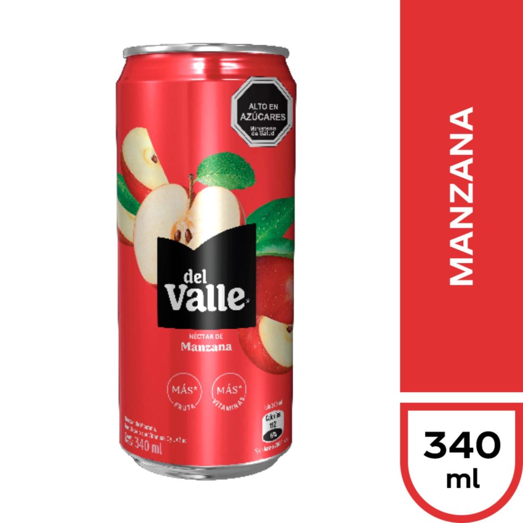 Bebida Nectar del Valle Manzana 340 ML