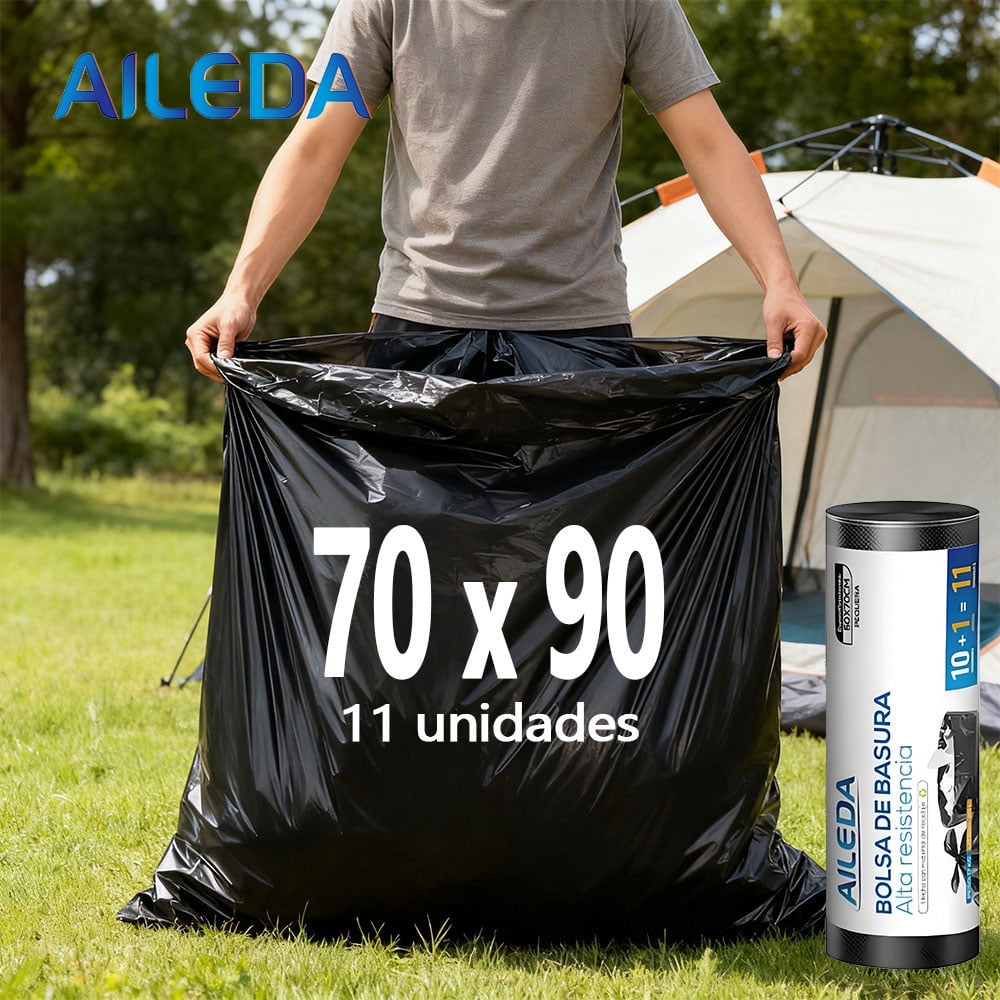 Bolsa Basura Aileda 70 X 90 10+1