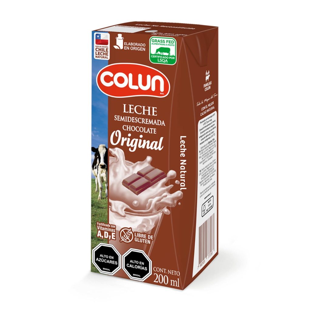 Leche Colun Chocolate Original 200 ML