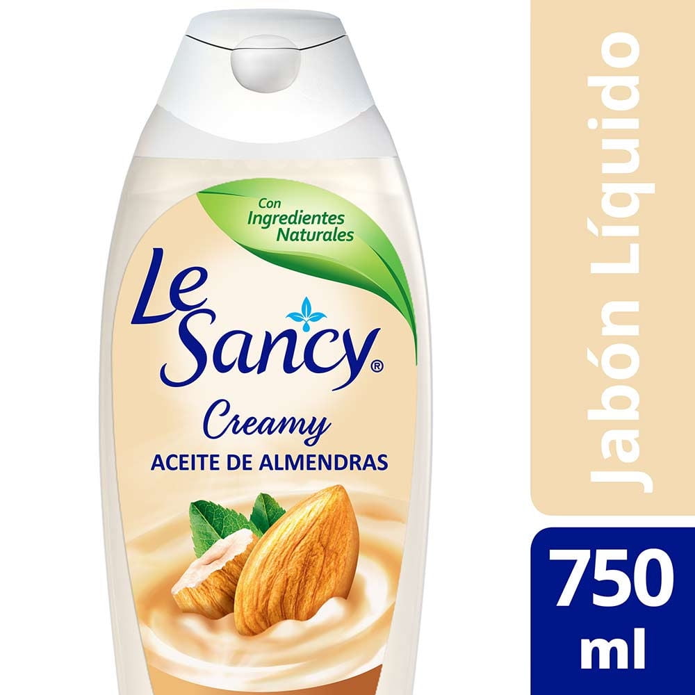 Jabon Liquido Le Sancy Aceite de Almendras 750 ML