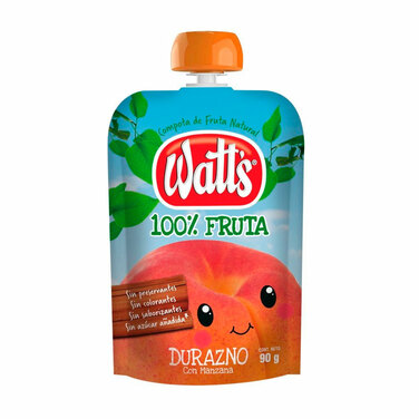 Compota Watts Durazno 90 G