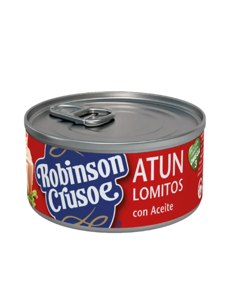 Conserva Atun Robinson Crusoe Lomitos de con Aceite 140 G