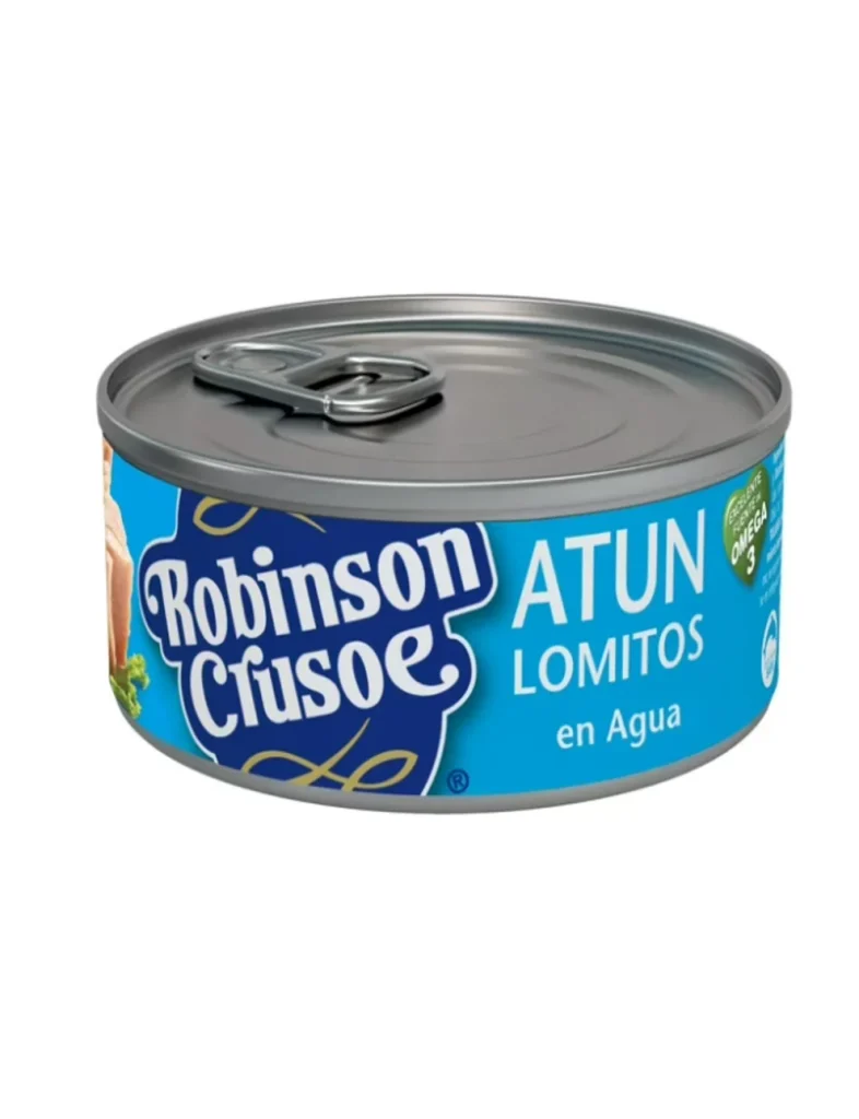 Conserva Atun Robinson Crusoe Lomitos de Agua 140 G