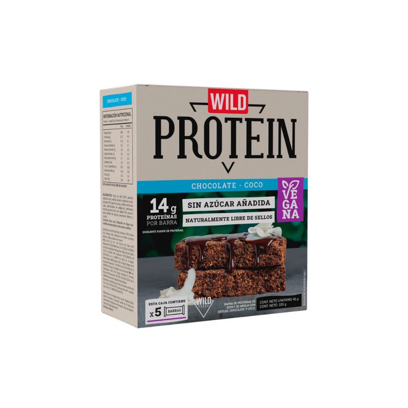 Barra Protein Wild Foods Choco Coco 45 G