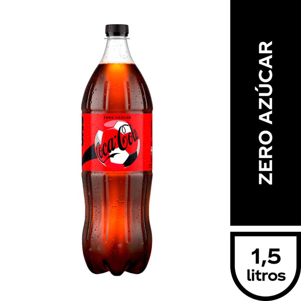 Bebida Coca-Cola Zero Desechable 1.5 L