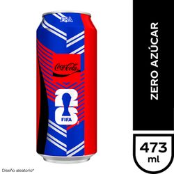 Bebida Coca Cola Zero Lata 473 ML
