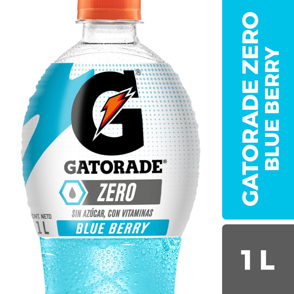 Bebida Isotonica Gatorade Zero Blue Desechable 1 L