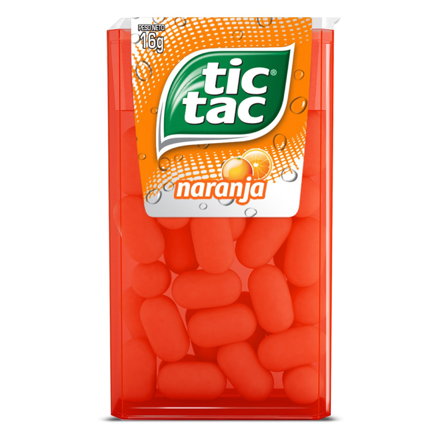 Caramelo Tic Tac Naranja 16 G