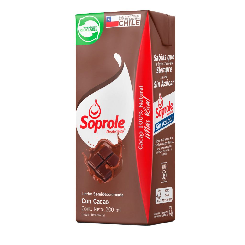 Leche Chocolate Soprole 200 ML