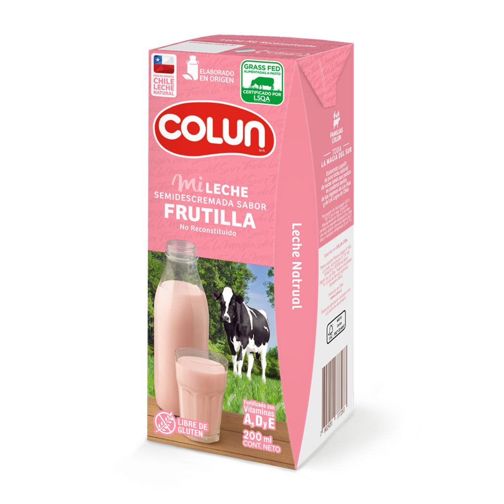 Leche Colun Frutilla 200 ML