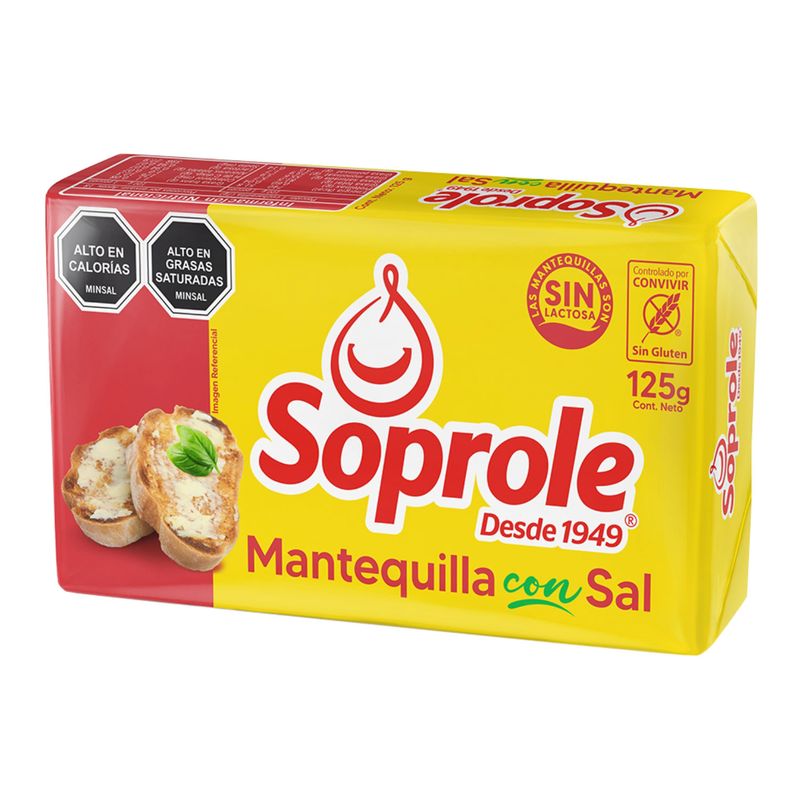 Mantequilla Soprole 125 G