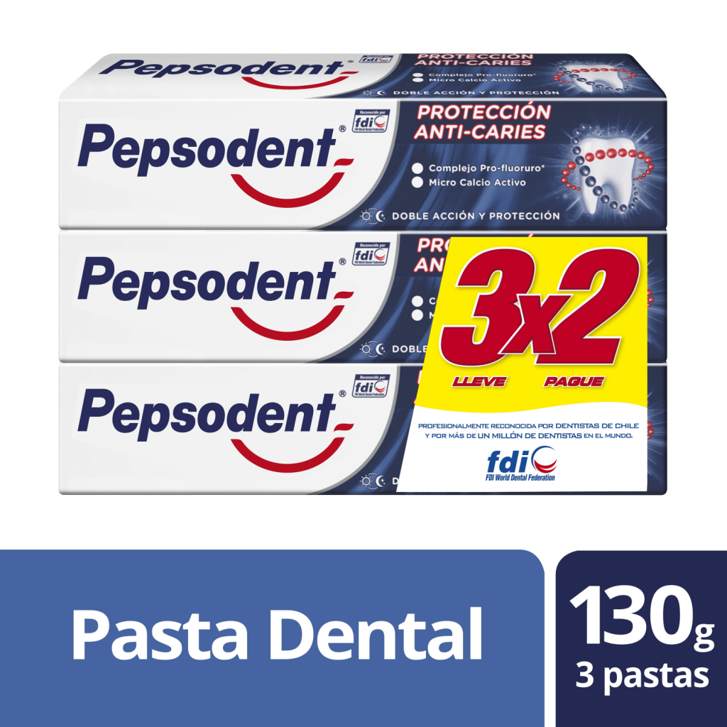 Pasta Dental Pepsodent Anti-Caries 130 G