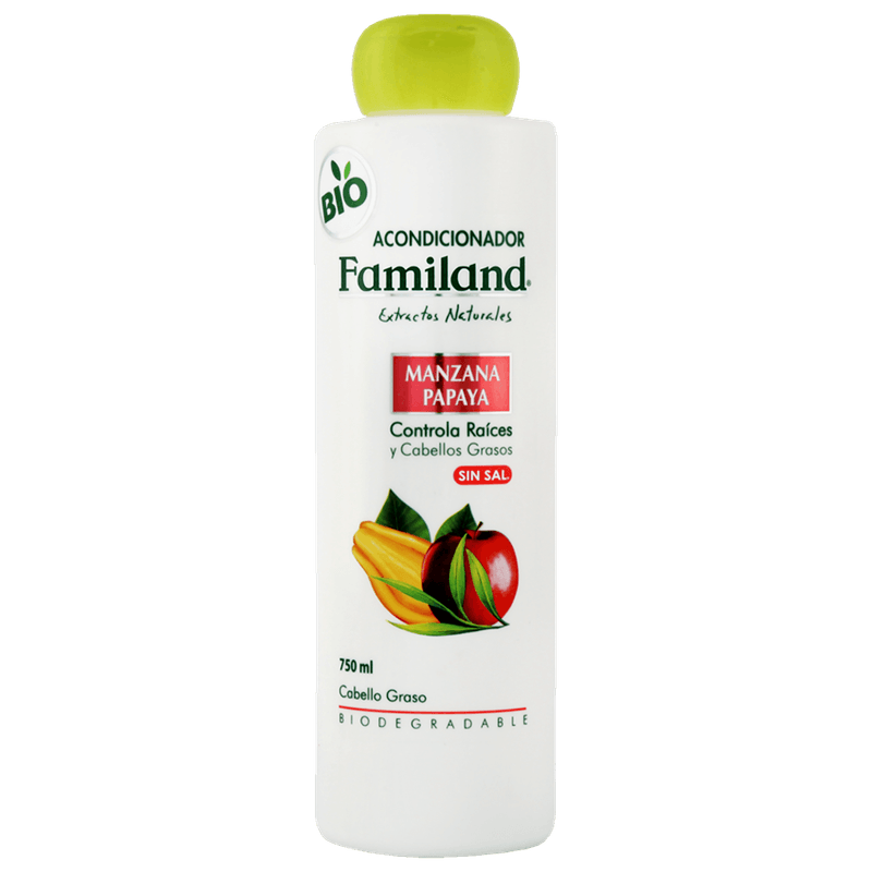 Acondicionador Familand Manzana Papaya 750 ML
