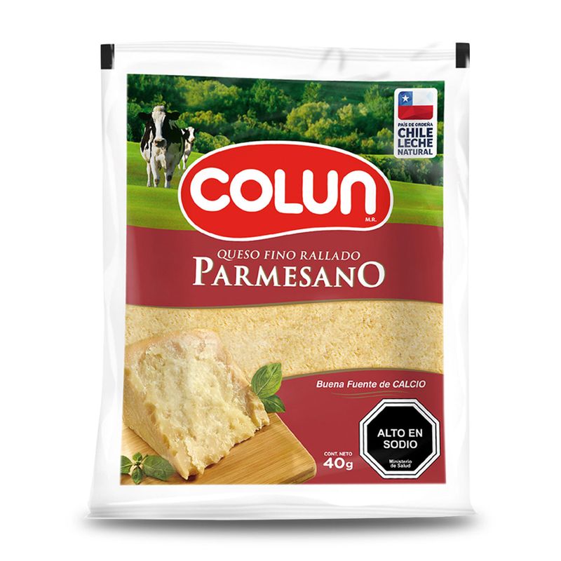 Queso Rallado Parmesano Colun 40 G