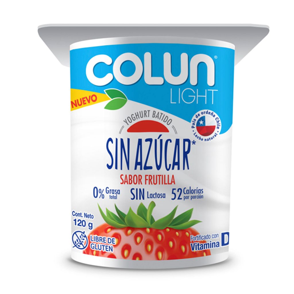 Yogurt S-Azuc Colun Frutilla 120 G
