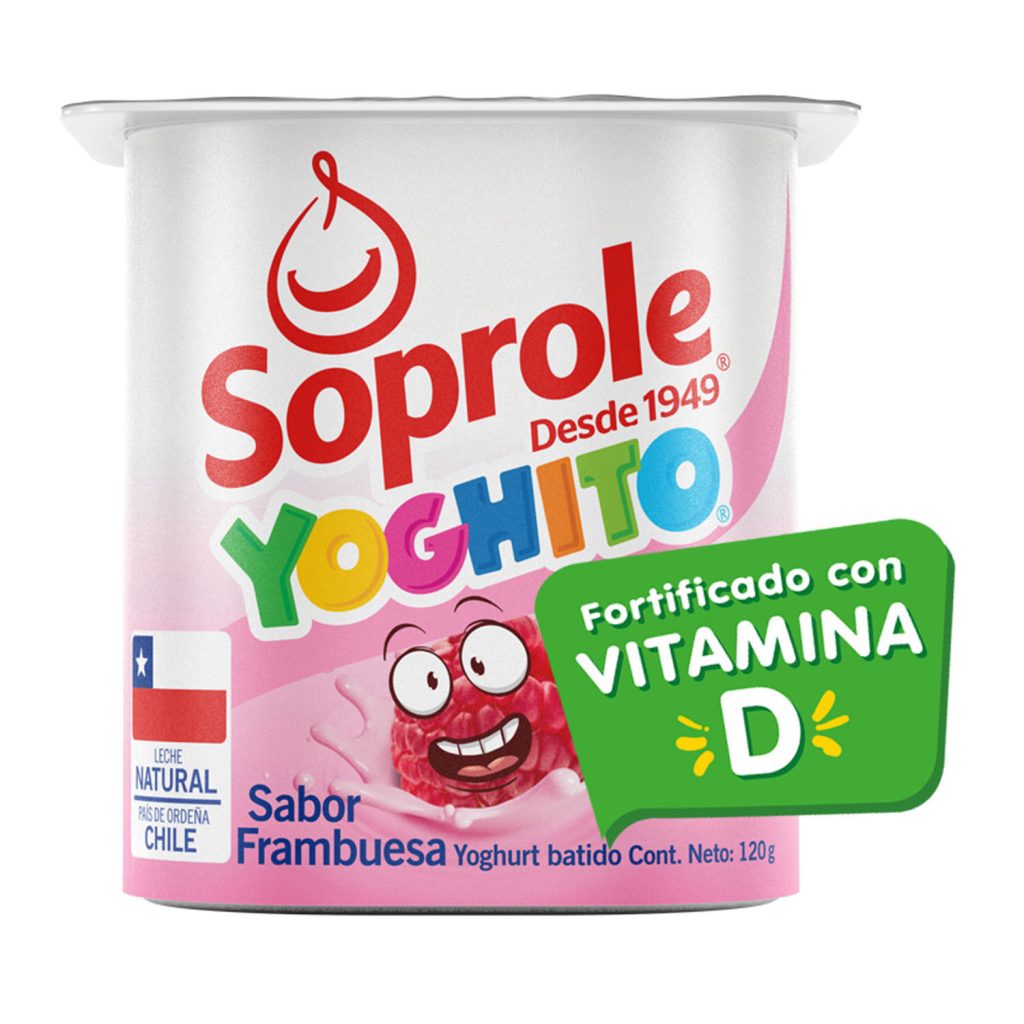 Yogurt Yoghito Soprole Frambuesa 120 G