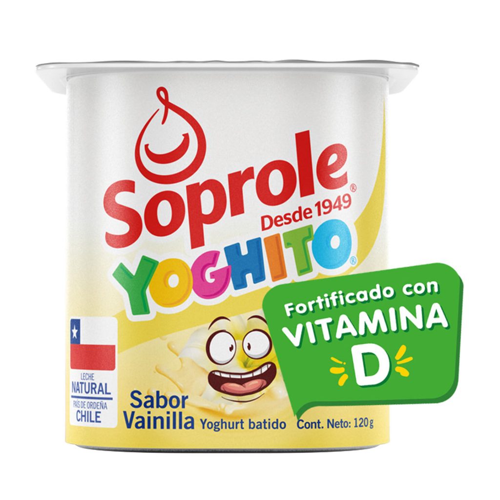Yogurt Yoghito Soprole Vainilla 120 G