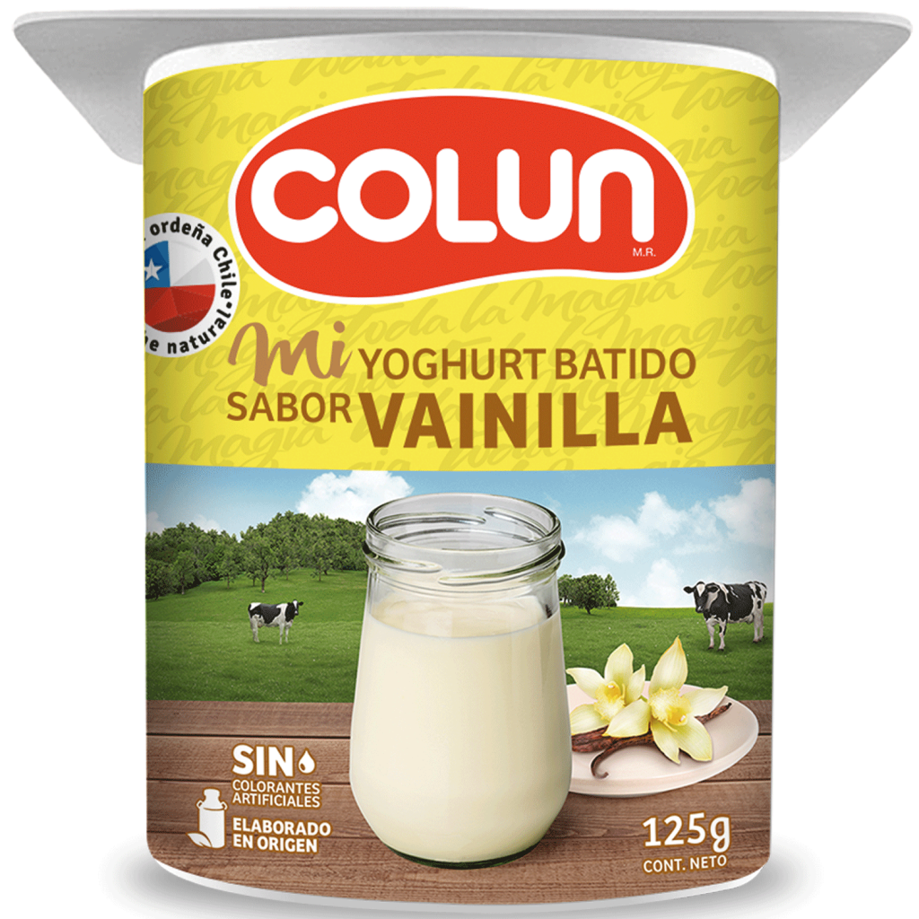Yogurt Colun Vainilla 125 G