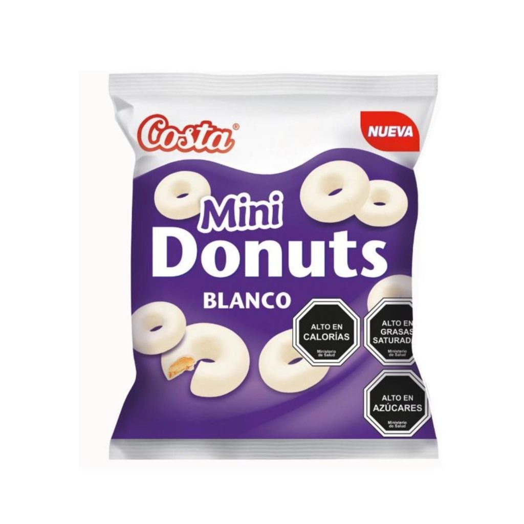 Galleta Mini Donut Blanco 35 G