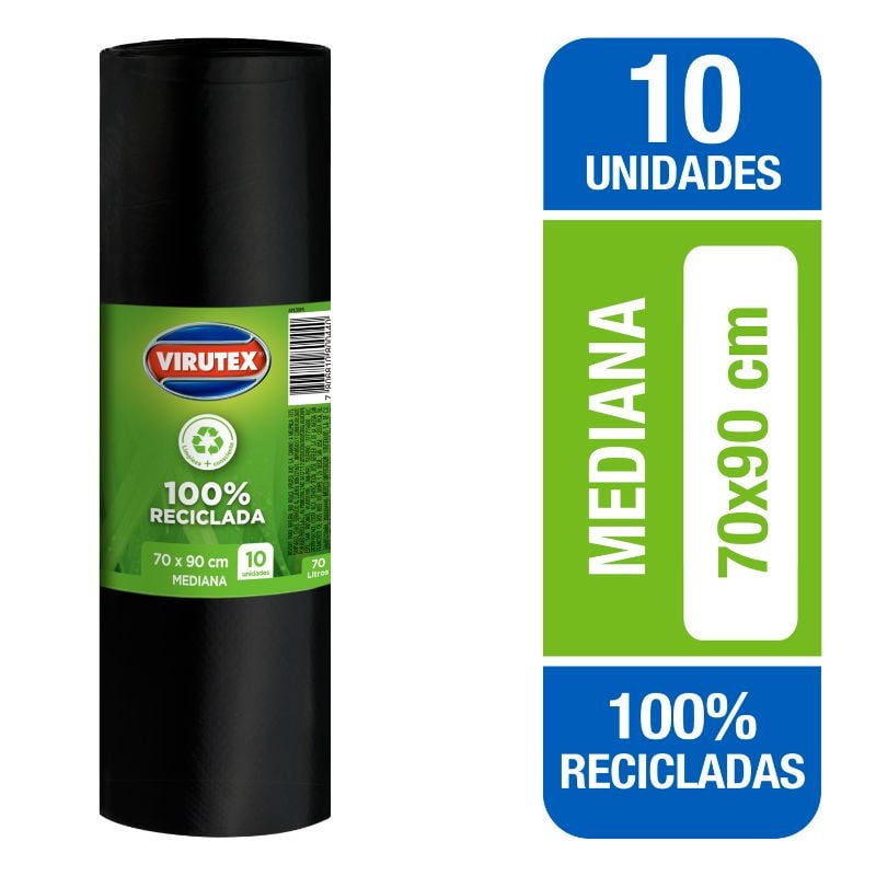 Bolsa Basura Toddo 70x90 10 un