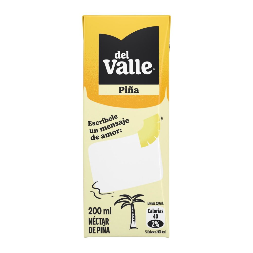 Bebida Nectar del Valle Pina Caja 200 ML