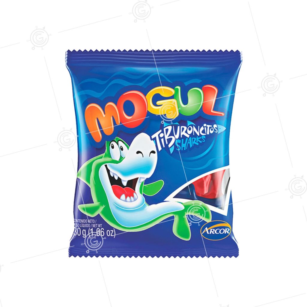 Caramelo Mogul Tiburoncitos 30 G