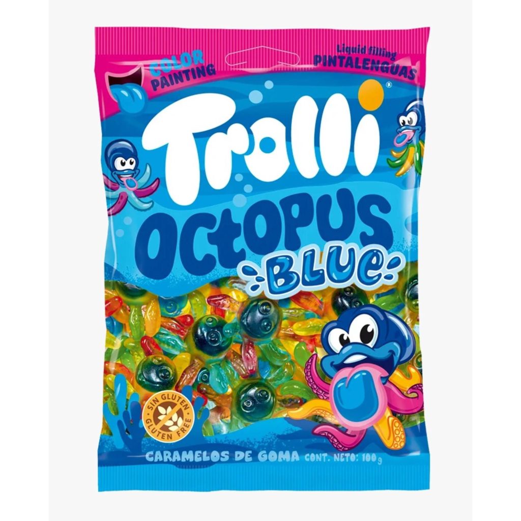 Caramelo Trolli Octopus 80 G