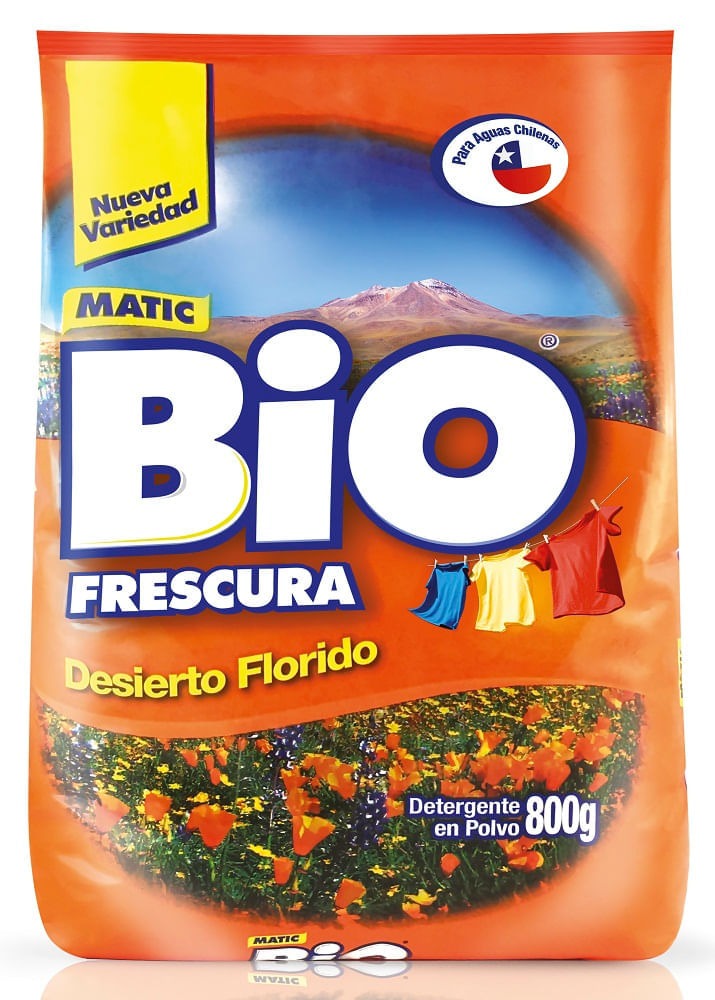 Detergente Polvo Biofrescura Desierto Florido 800 G