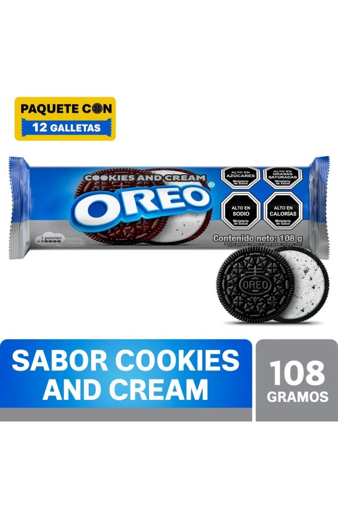 Galleta Oreo Cookies And Cream 36 G