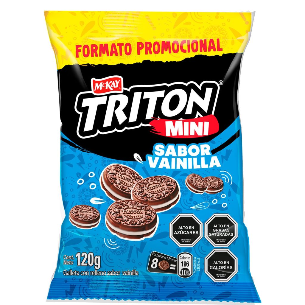 Galleta Triton Mini Vainilla 120 G
