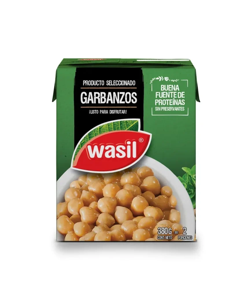 Legumbre Wasil Garbanzos Cocidos 380 G