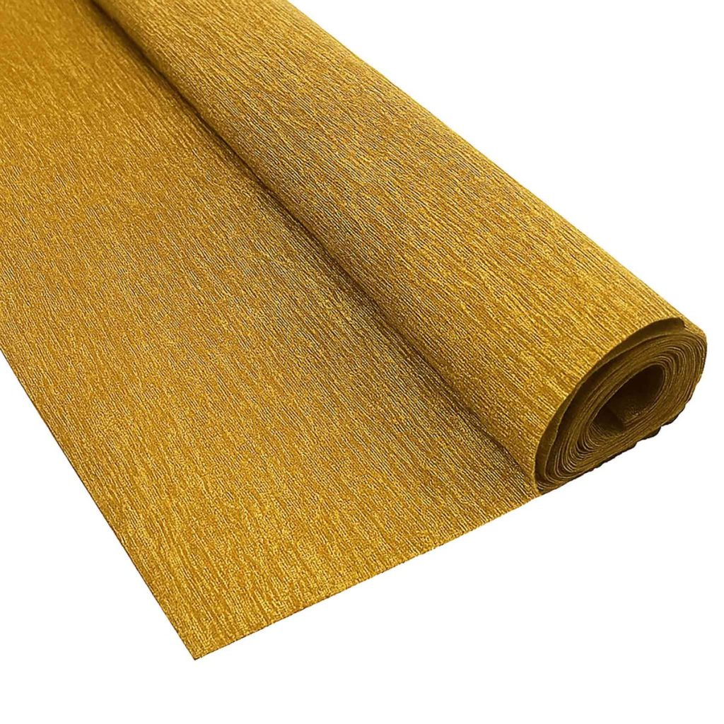 Papel Crepe Dorado