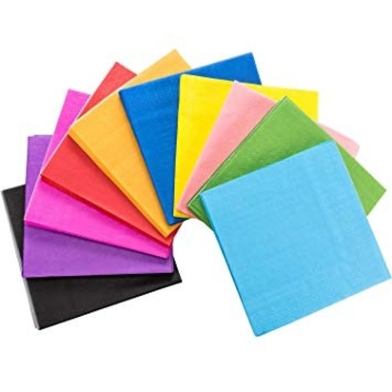 Servilleta 25X25 Azul