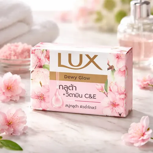 Jabon Lux Glow Dewy 70 G