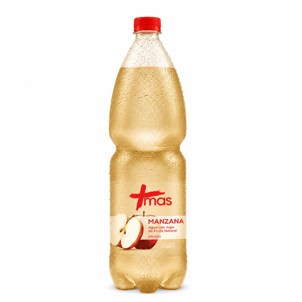 Agua Saborizada Mas Manzana 1.6 L