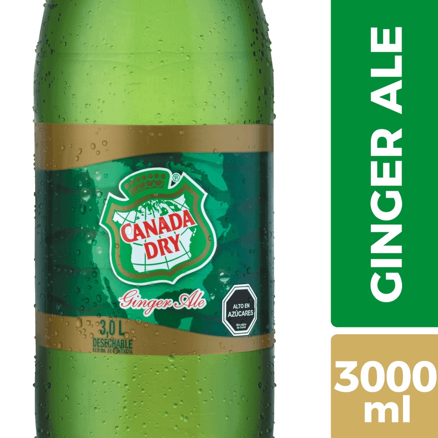 Bebida Canada Dry Desechable 3 L