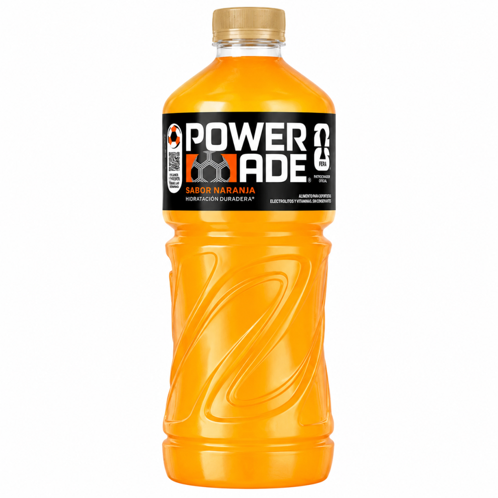 Bebida Isotonica Powerade Naranja 1,1 Lt
