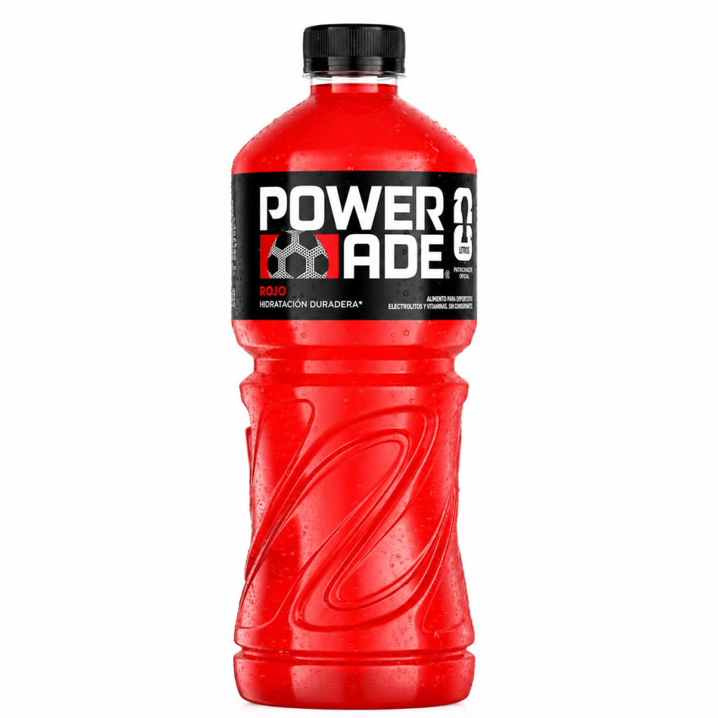 Bebida Isotonica Powerade Rojo 1.1 Lt