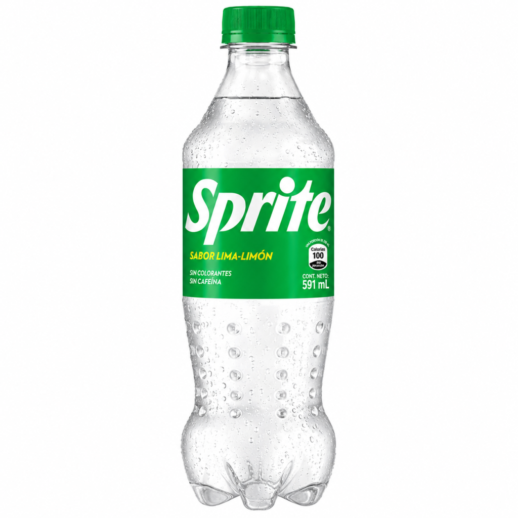 Bebida Sprite Midcal Desechable 591 ML