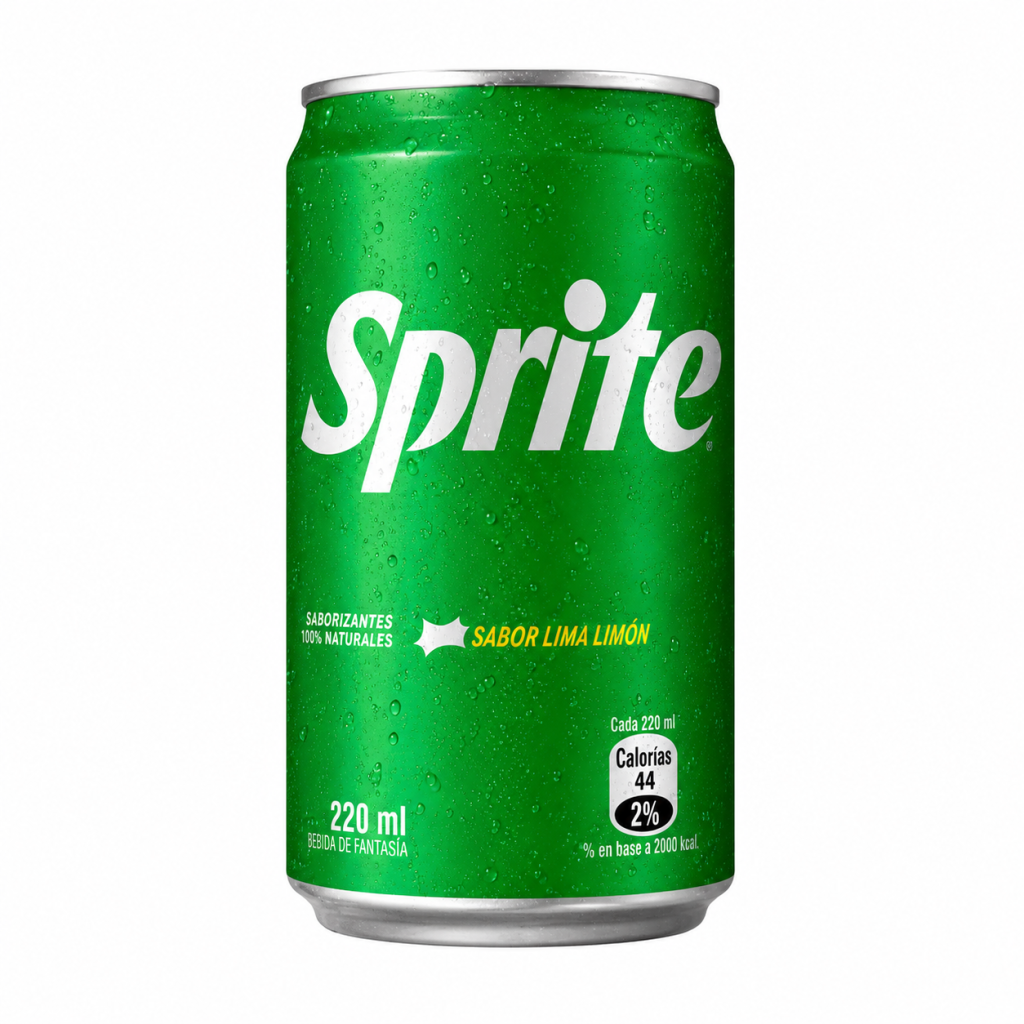 Bebida Sprite Midcal Mini Lata 220 ML