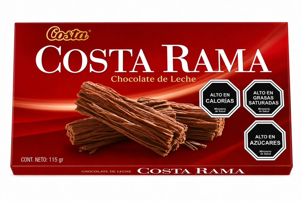 Chocolate Costa Rama 115 G