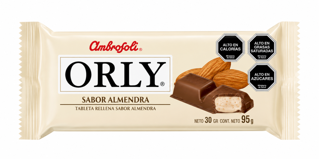 Chocolate Orly Almendra 95 G