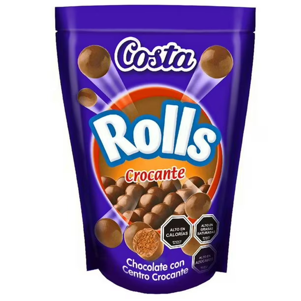 Chocolate Rolls Crocante 100 G