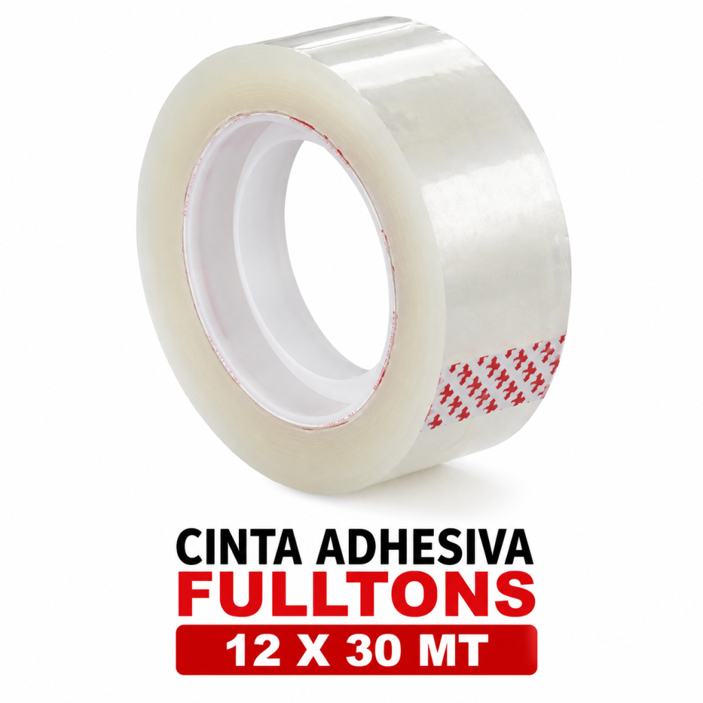 Cinta Adhesiva Fulltons 12 X 30 Mt